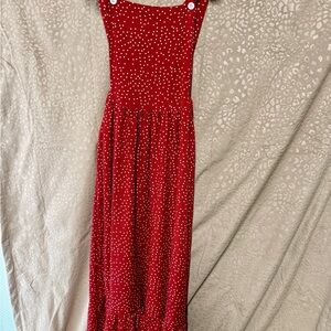 Red Polka Dot Dress